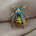 Bumblebee Enamel Brooches