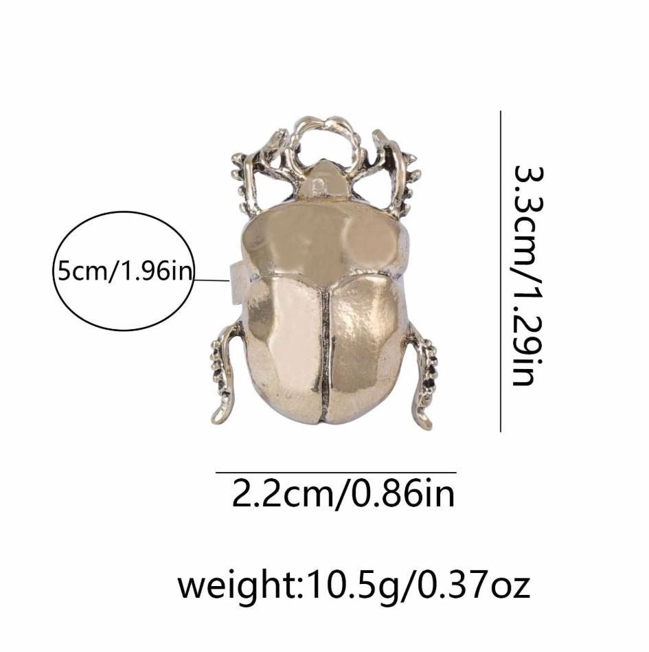 Beetle Statement Ring