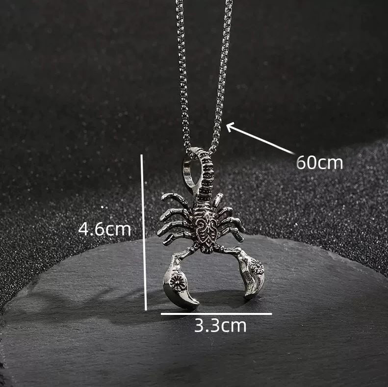 Bold Scorpion Pendant