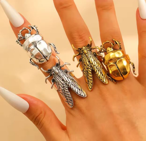 Beetle Statement Ring