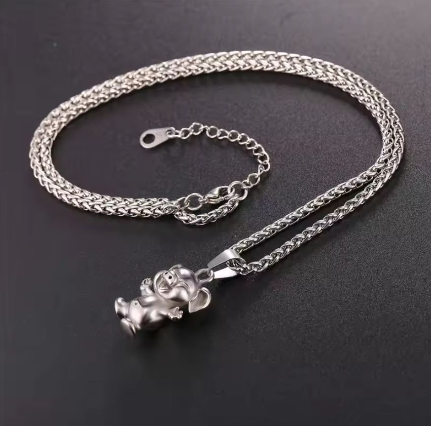 Happy Piggy Necklace